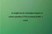 An insight into the toxicological impacts of carbon nanotubes (CNTs) on human health: A review