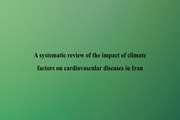 A systematic review of the impact of climate factors on cardiovascular diseases in Iran